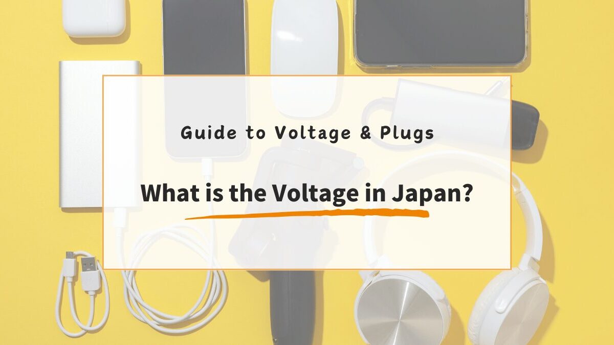 A Simple Guide to Japan’s Voltage and Plugs