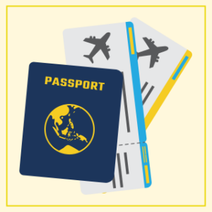 passport graphic image