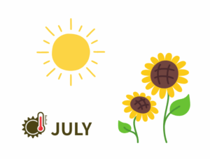 July in Japan image