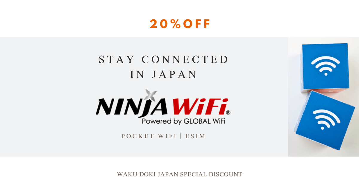 Stay Connected in Japan — Save 20% with Ninja WiFi!
