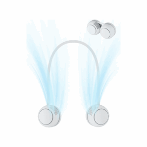 Portable fan neck