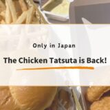A Burger You Can Only Try in Japan: Meet the Chicken Tatsuta!