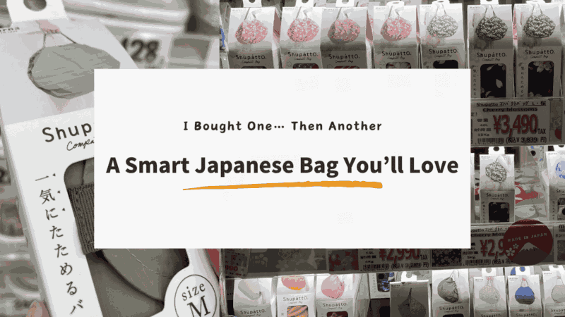 Best Eco Bag to Buy in Japan: Why I Love the Shupatto Bag